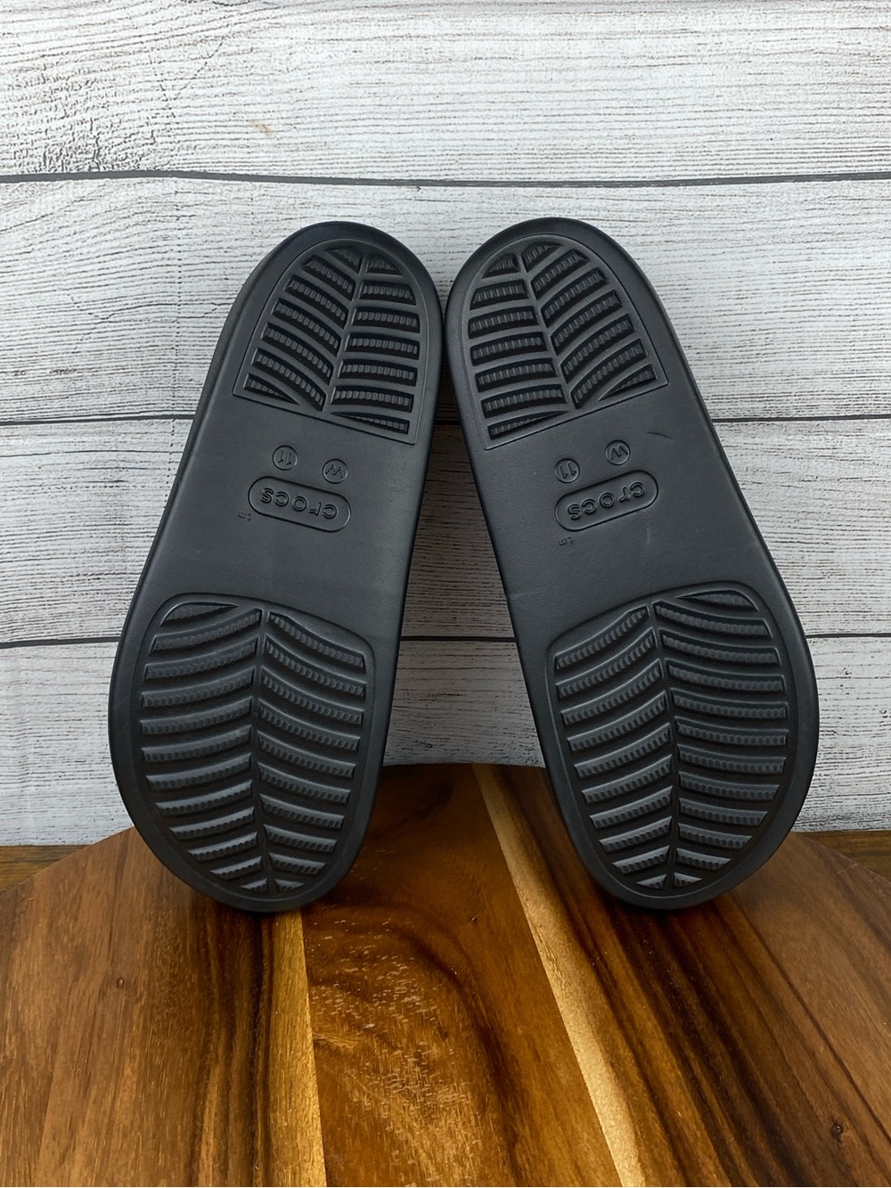 NEW Crocs Dylan Platform Black Clog Mule Women’s Shoe Size 11 - Picture 9 of 10